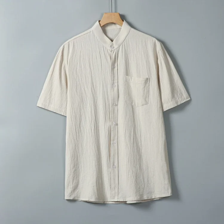 Men's Lightweight Summer Short-Sleeve Shirt