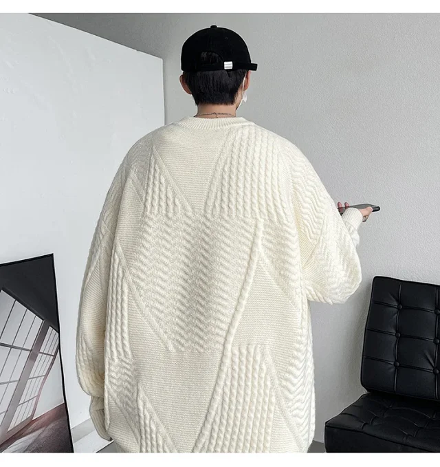 Vintage American Boyfriend Sweater Unisex Detail