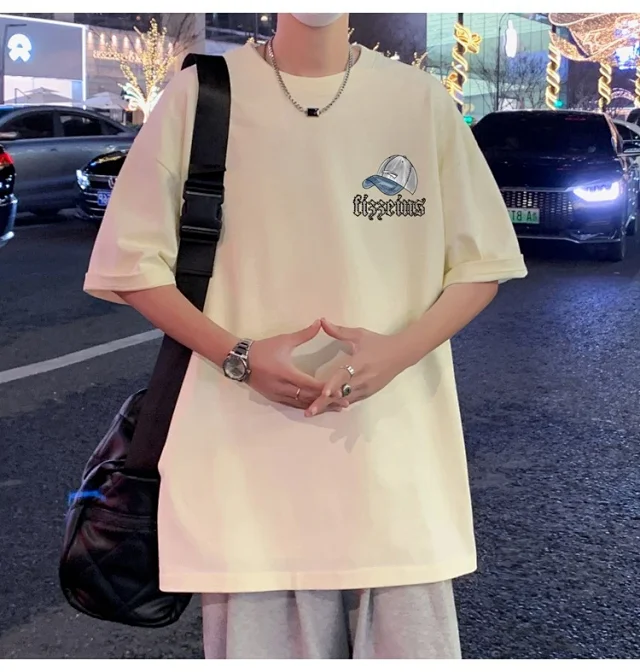 Men's 2025 Summer Sporty Casual Tee Detail