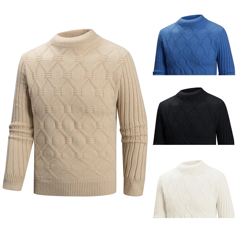 Teen Men's Soft Cable Pullover