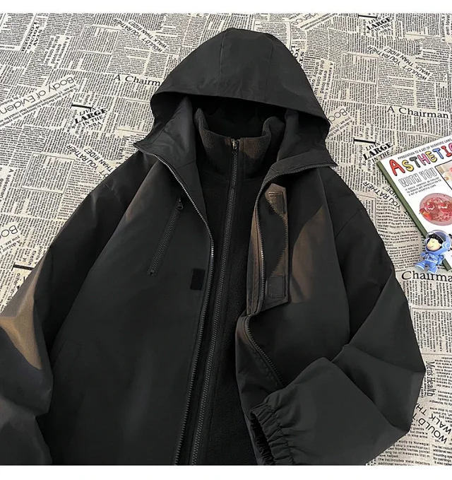 Men's Premium 3-in-1 Waterproof Windproof Jacket Detail