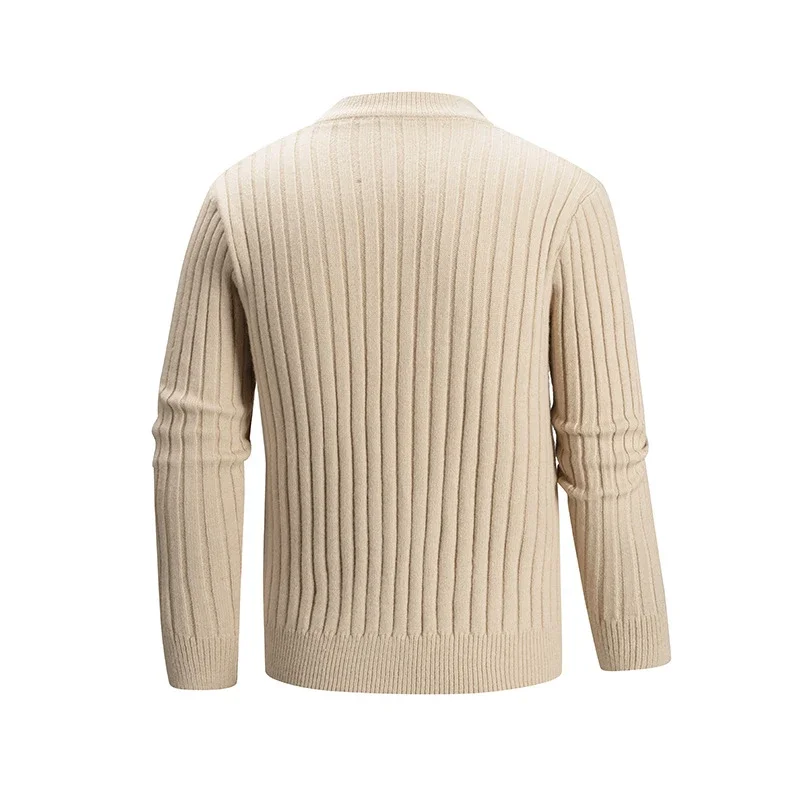 Men's Vintage Argyle Casual Sweater