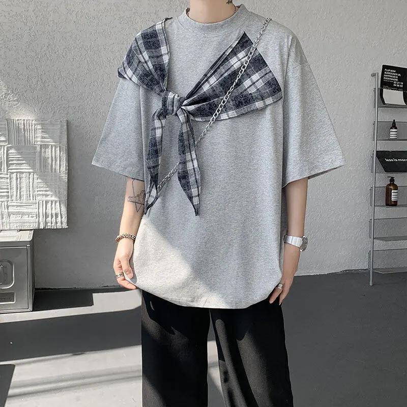 Unisex Bow Tie Short Sleeve Tee