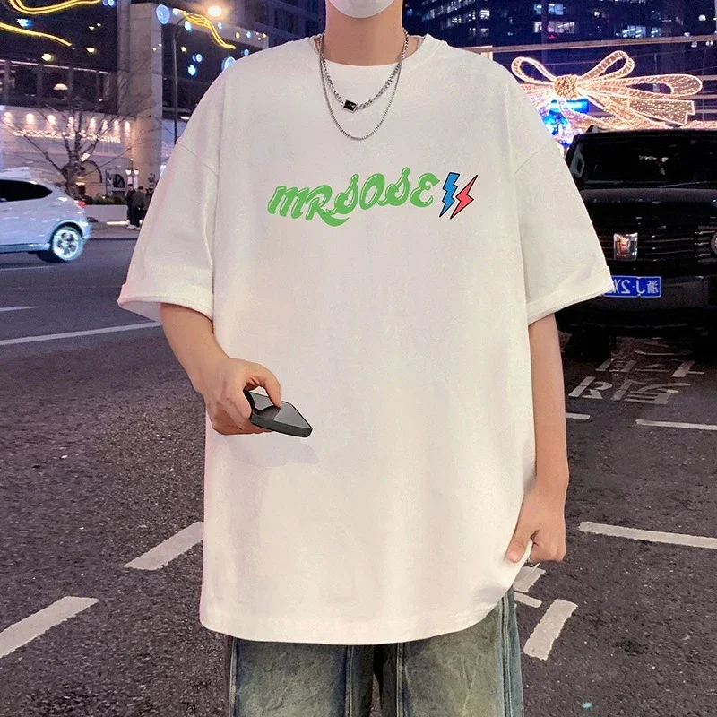 Men's Plus Size Heavyweight Cotton T-Shirt