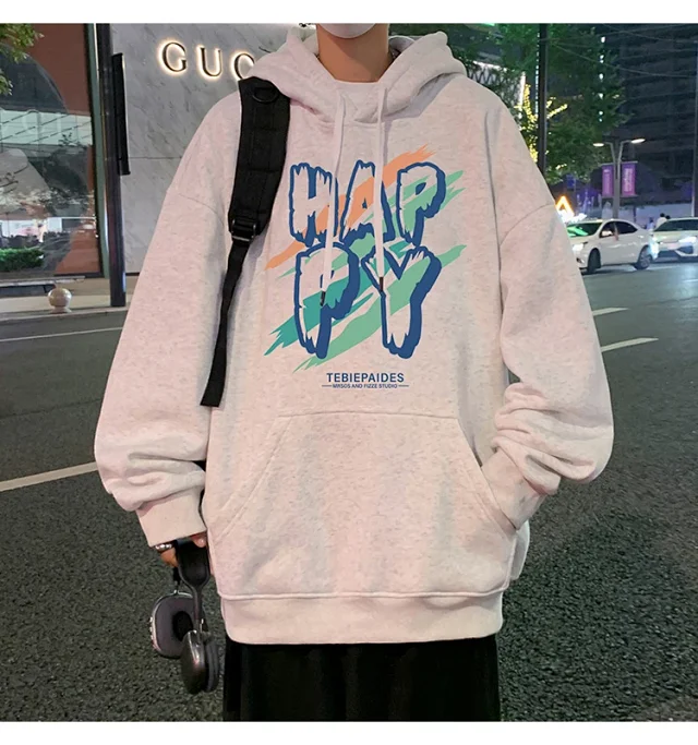Men's Oversize Cotton Hoodie 2025 Graphic Detail