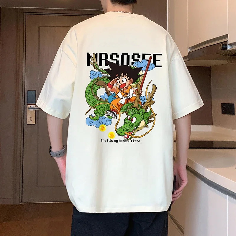 2025 Men's Cartoon Wukong Summer Tee