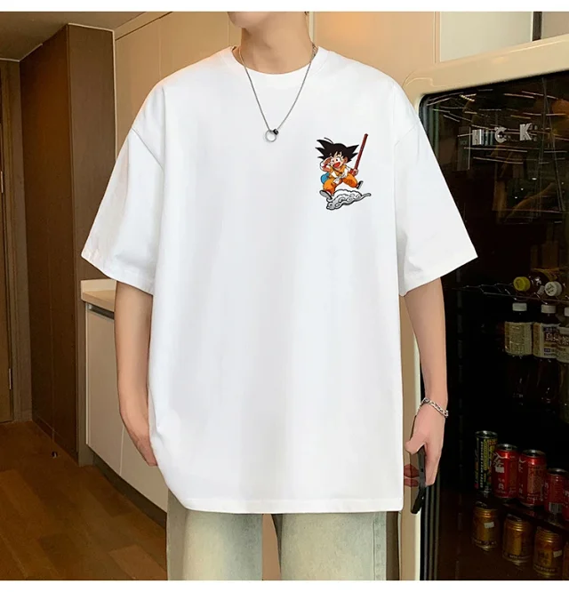 2025 Men's Cartoon Wukong Summer Tee Detail
