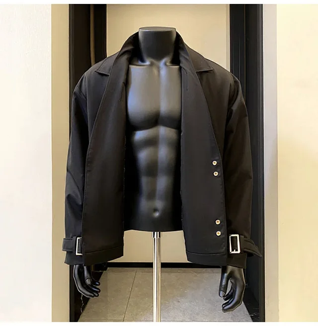 Men's Autumn Premium Mock Blazer Detail