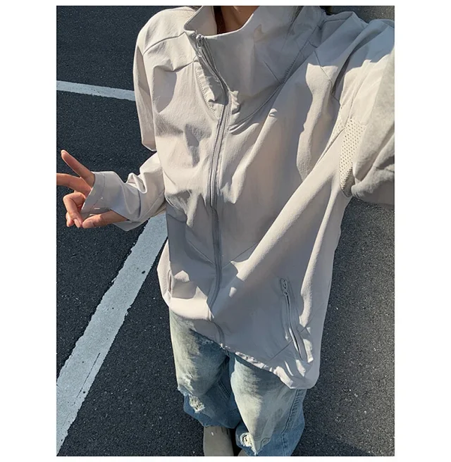 Men's UPF50+ Mesh Quick-Dry Sun Jacket Detail