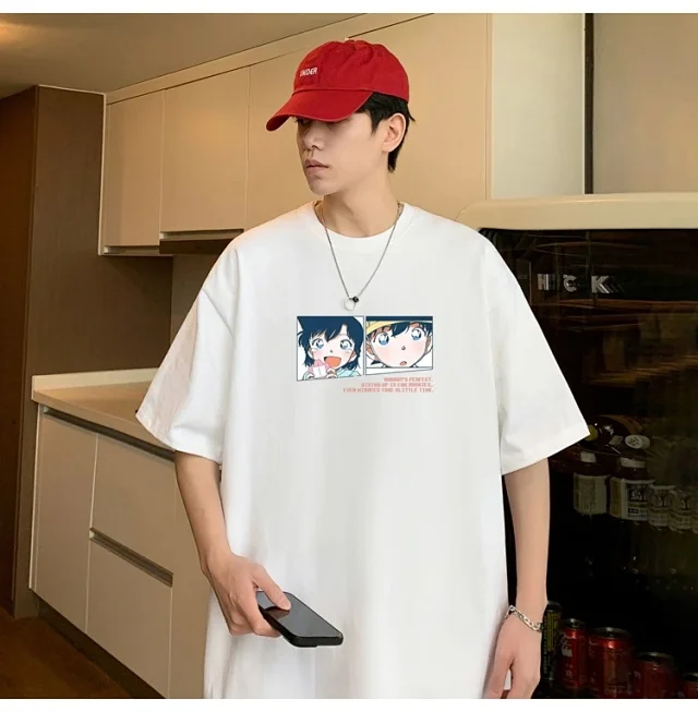 Men's Oversized Graphic Tee Summer 2025 Detail