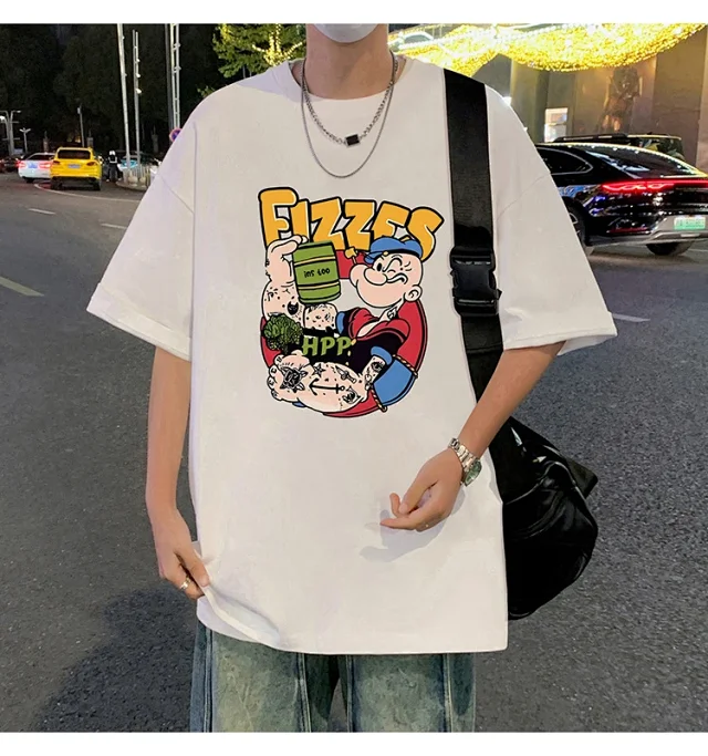 2025 Summer Men's Heavyweight Cotton T-Shirt Detail