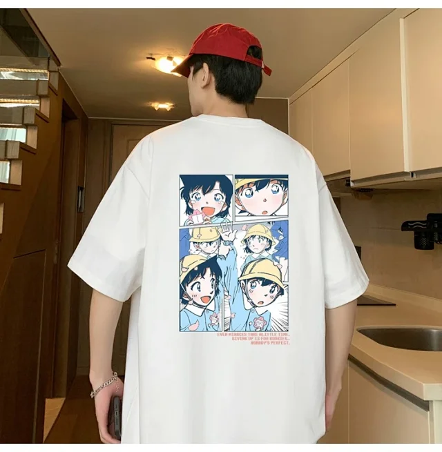 Men's Oversized Graphic Tee Summer 2025 Detail
