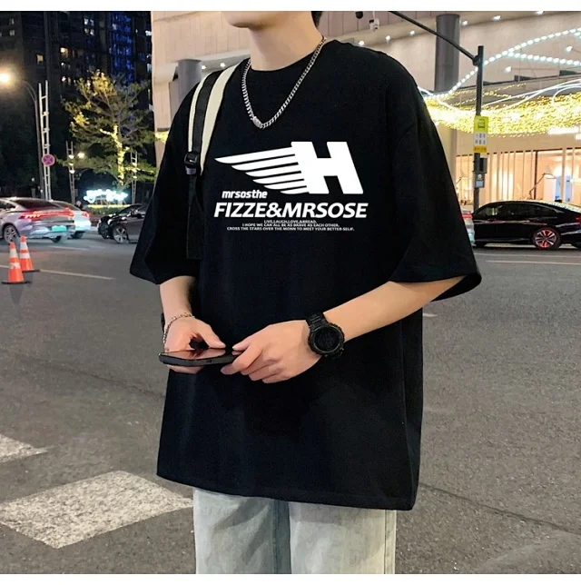 Men's Heavyweight Cotton Relaxed Short-Sleeve Tee Detail