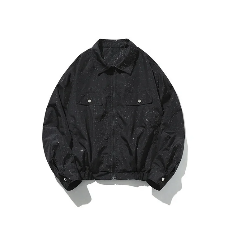Starry Sky Men's Flight Jacket