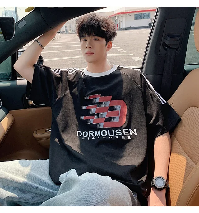 Men's Summer 2025 Street Casual T-Shirt Detail