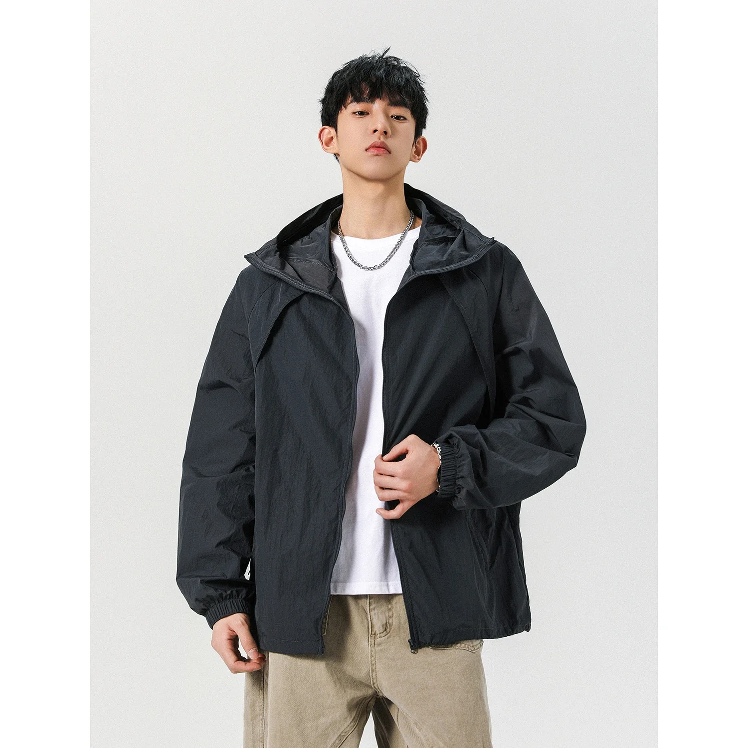 Trendy Men's Hooded Sun Jacket 2025