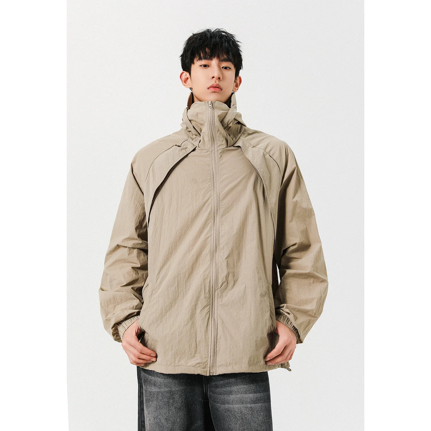 Trendy Men's Hooded Sun Jacket 2025