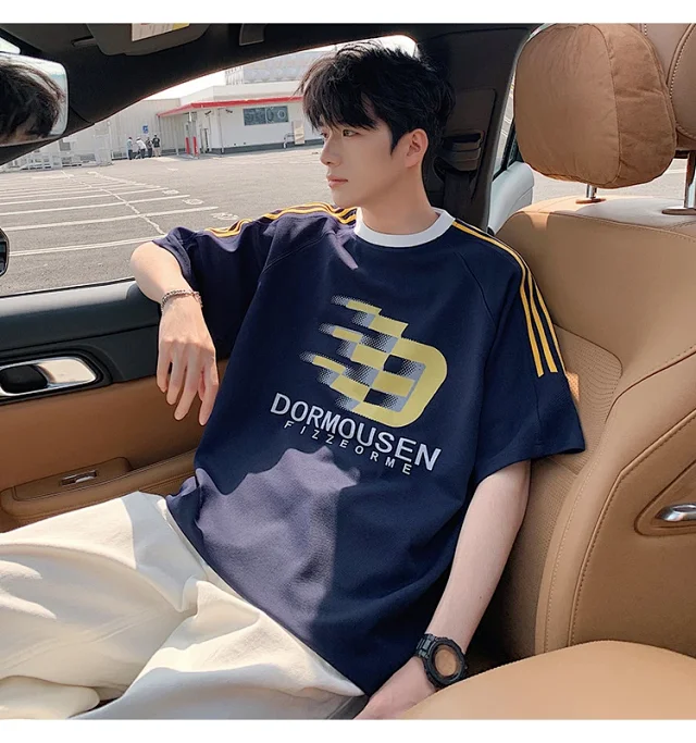 Men's Summer 2025 Street Casual T-Shirt Detail