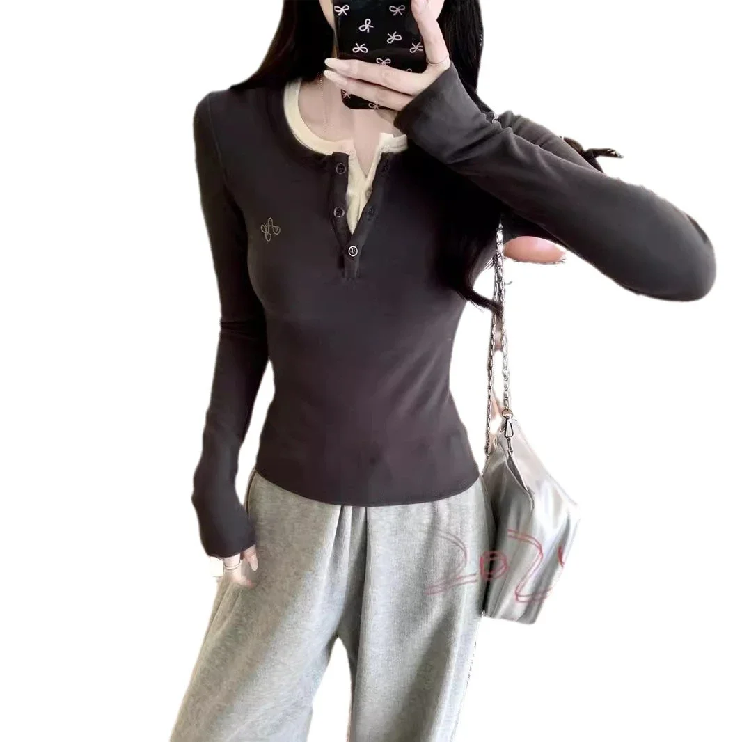 2025 Fall Women's Slim Layered Tee