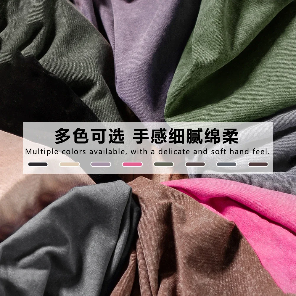 Men's Earth-Tone Distressed Ombre Vintage Tee