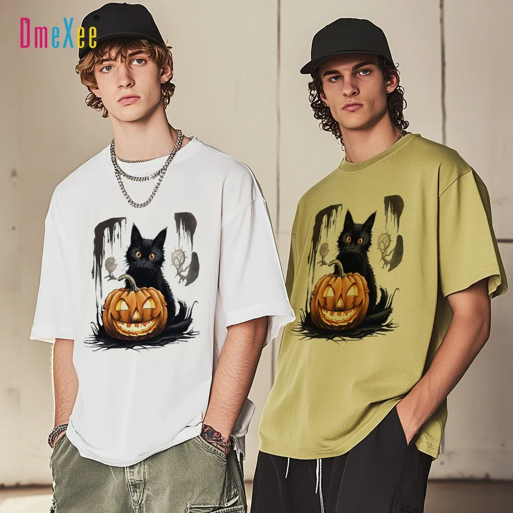 Men's Casual Loose Fit Halloween Tee