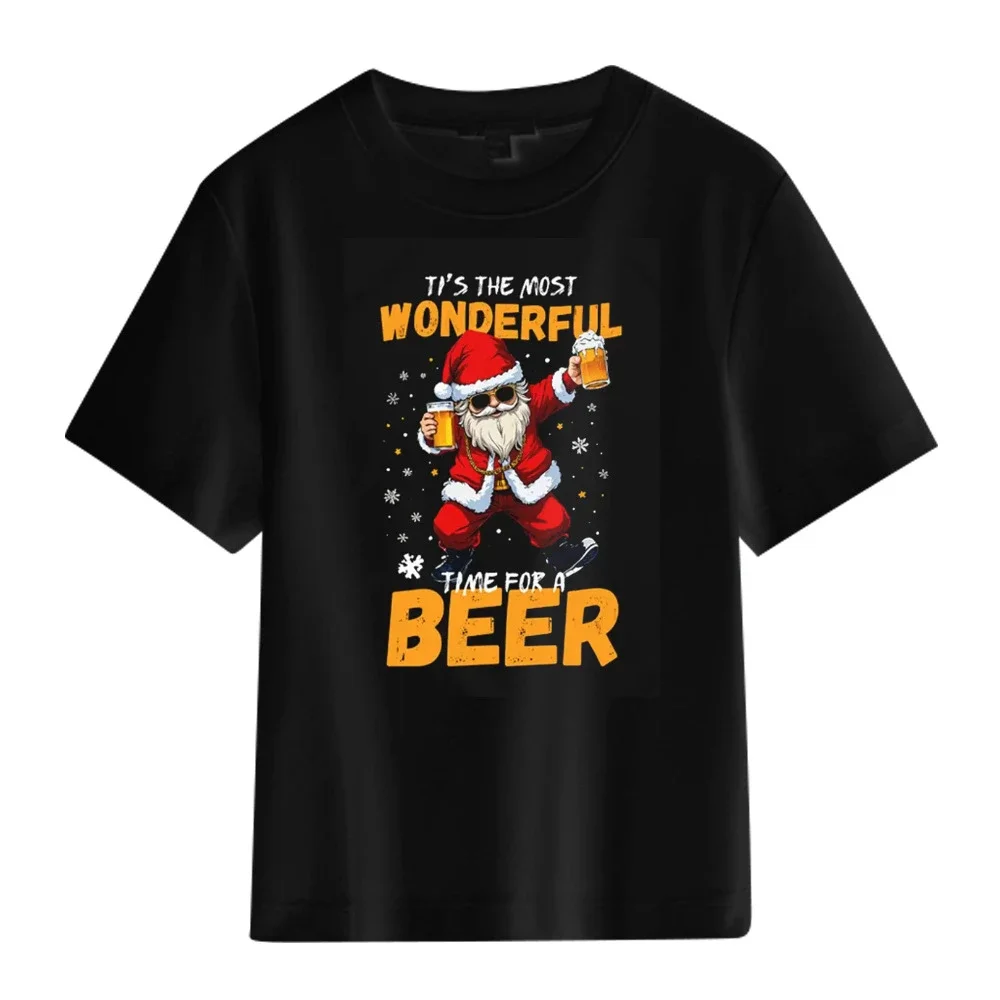 Men's Santa Short-sleeve Tee (Stock)