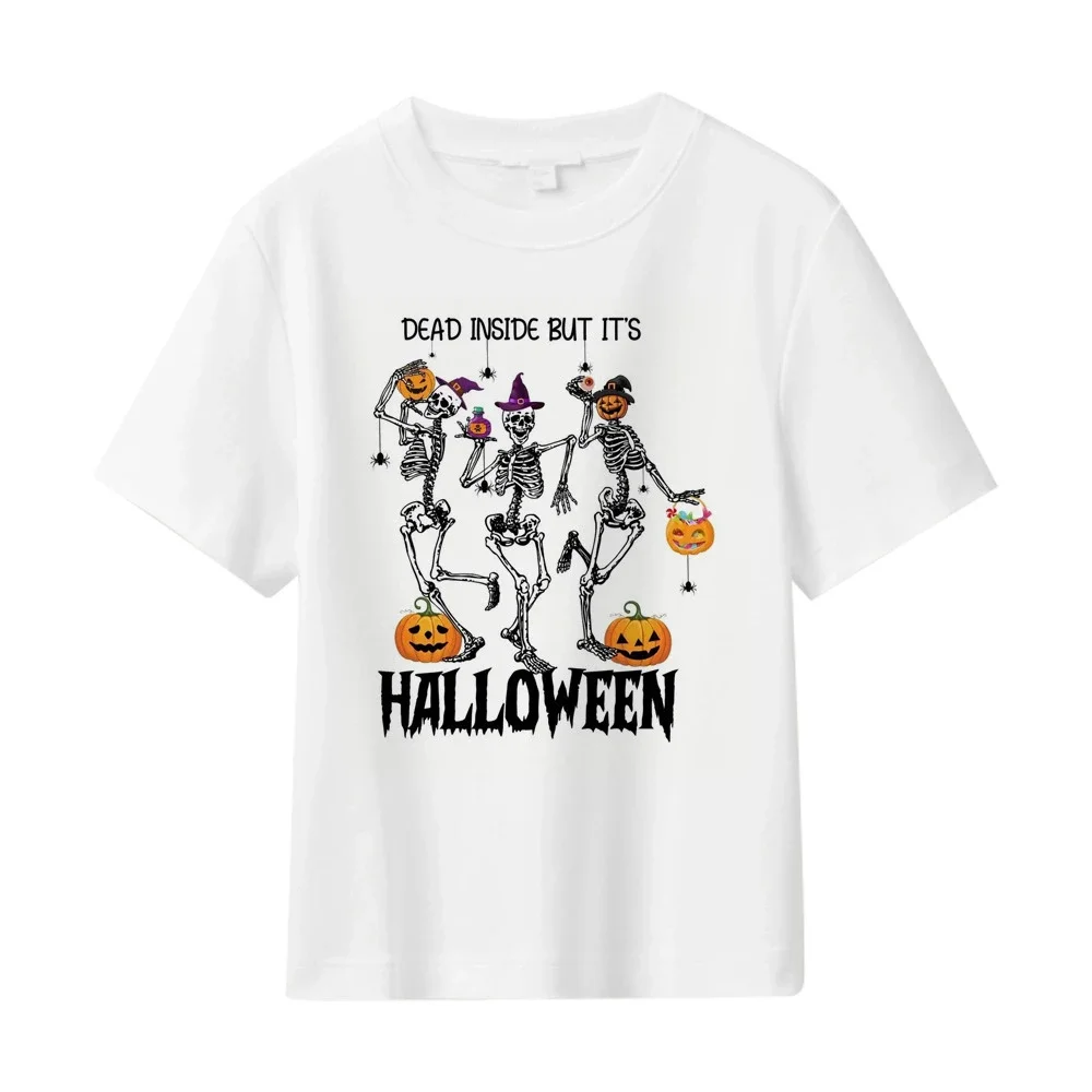 Men's Casual Heavyweight Skull Print Tee