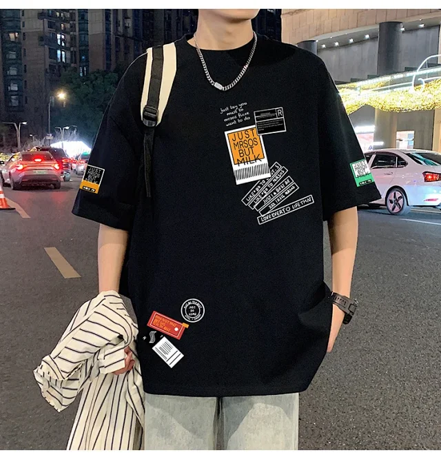 Men's Heavyweight Cotton Soft Short-Sleeve Tee Detail