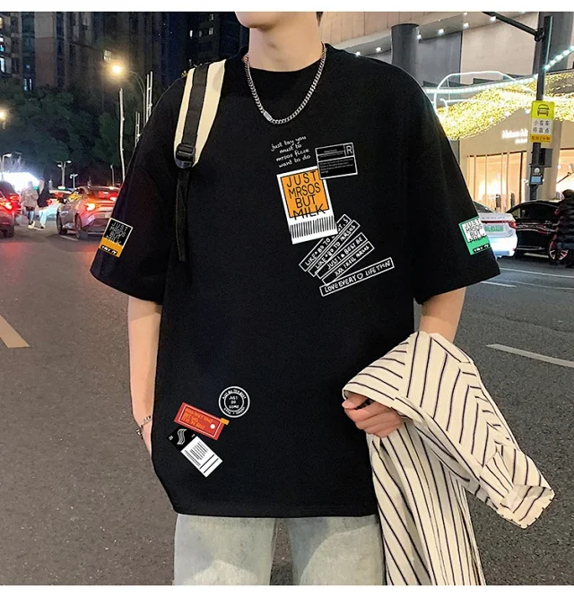 Men's Heavyweight Cotton Soft Short-Sleeve Tee Detail