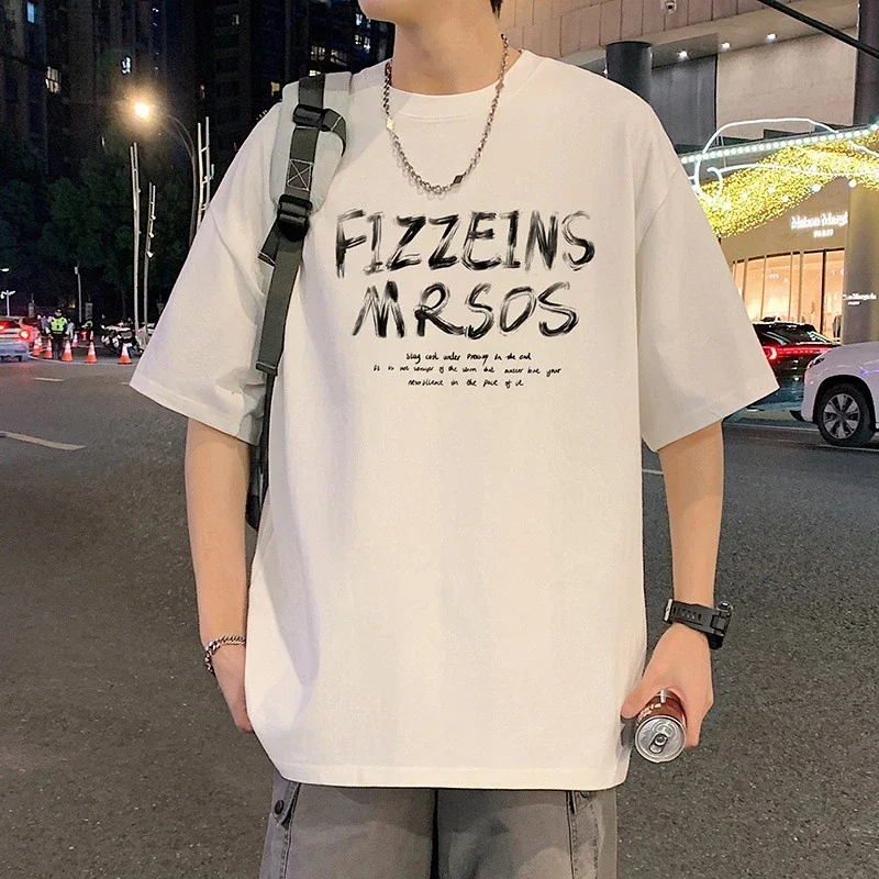 Men's 2025 Summer Cotton Loose T-Shirt