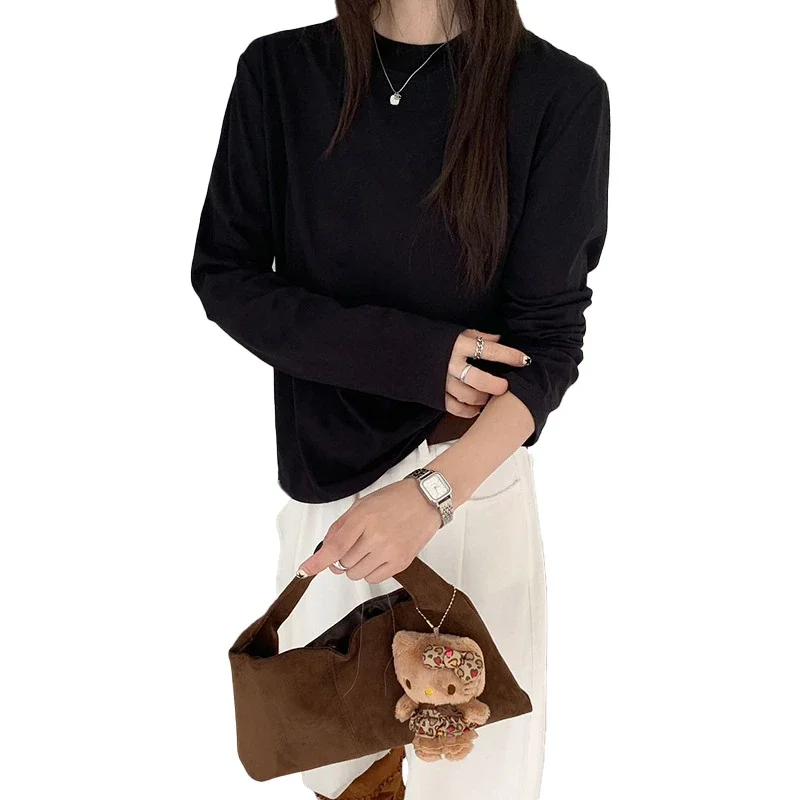 Women's Long Sleeve Round Neck Tee