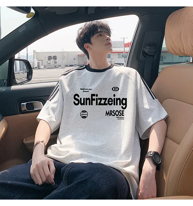 Men's 2025 Summer Breathable Casual Tee Detail