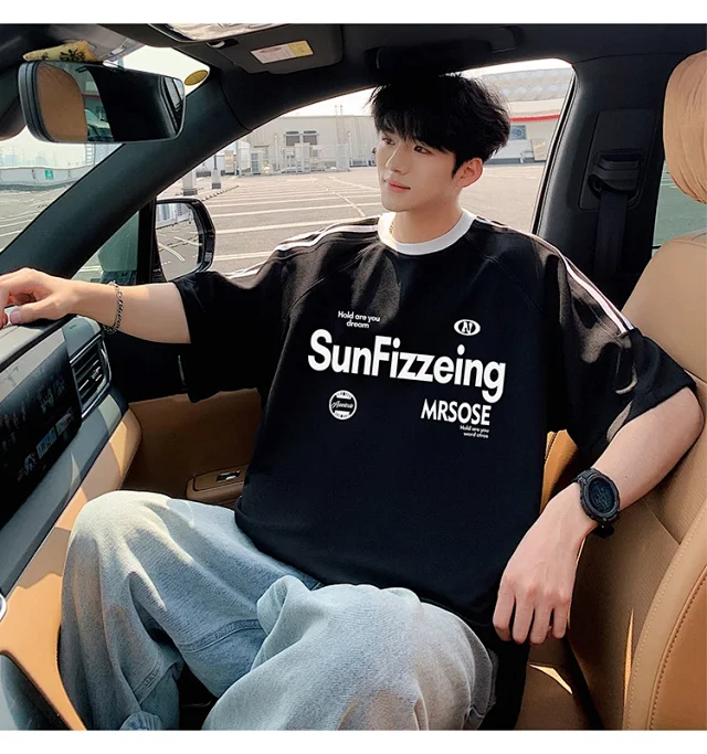 Men's 2025 Summer Breathable Casual Tee Detail
