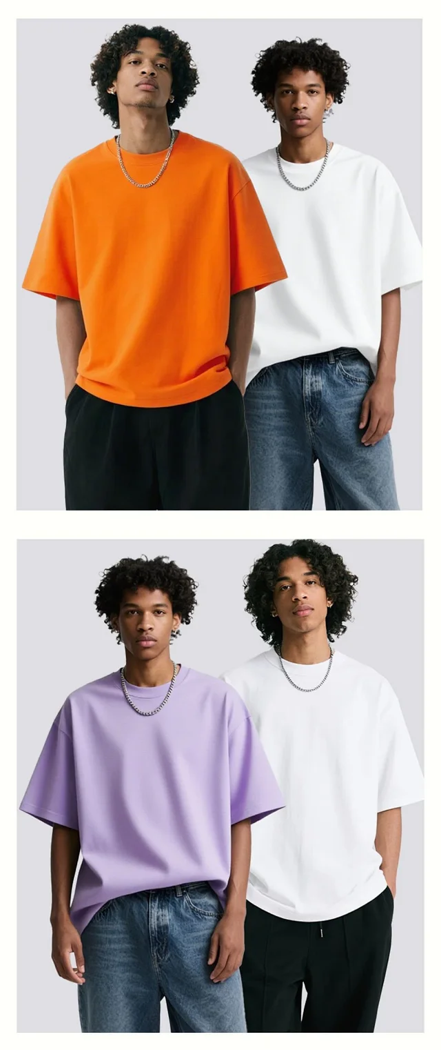 Plus Size Heavyweight Cotton Raglan T-Shirt Detail
