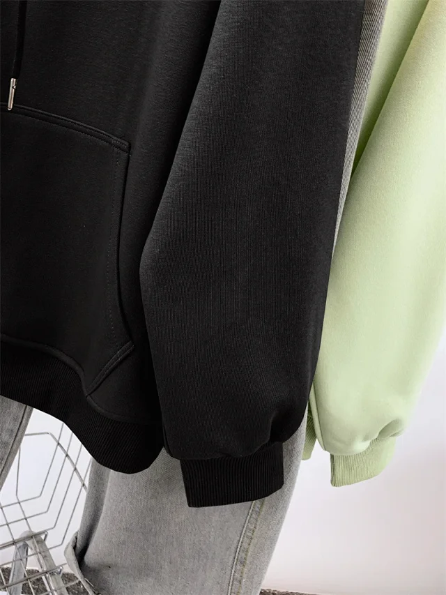 AW25 Multi-Color Vintage Ladies Hoodie Trendy Detail