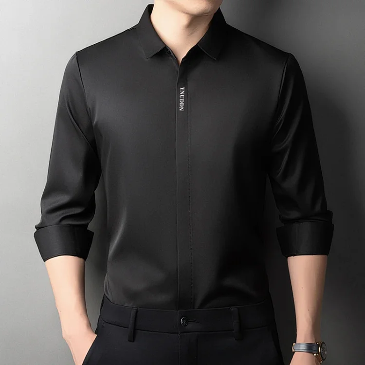 Men's Tailored Stretch Long Sleeve Shirt