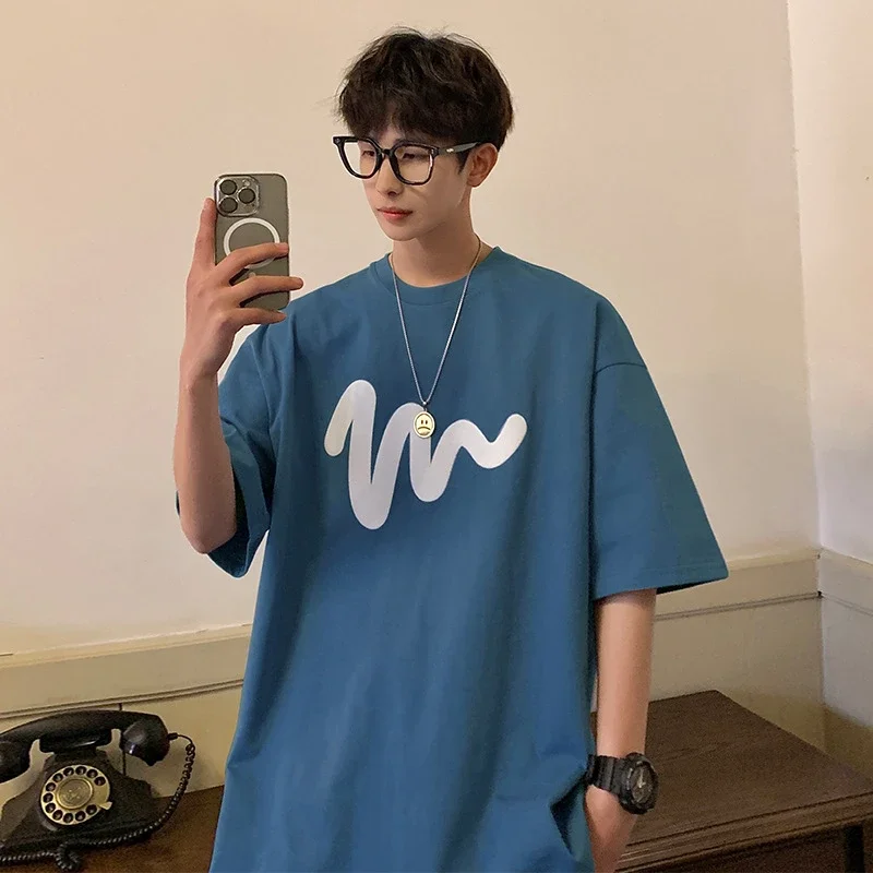 Oversized Men's Graphic Cotton Tee 2025