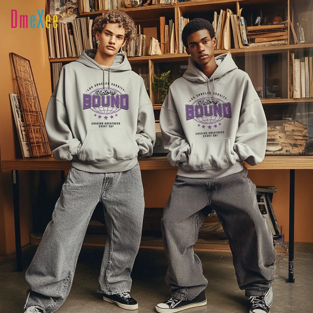 2025 Korean Style Men's Cotton Hoodie