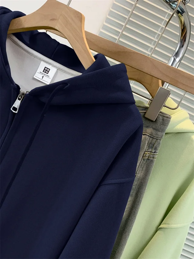 AW25 Multi-Color Vintage Ladies Hoodie Trendy Detail