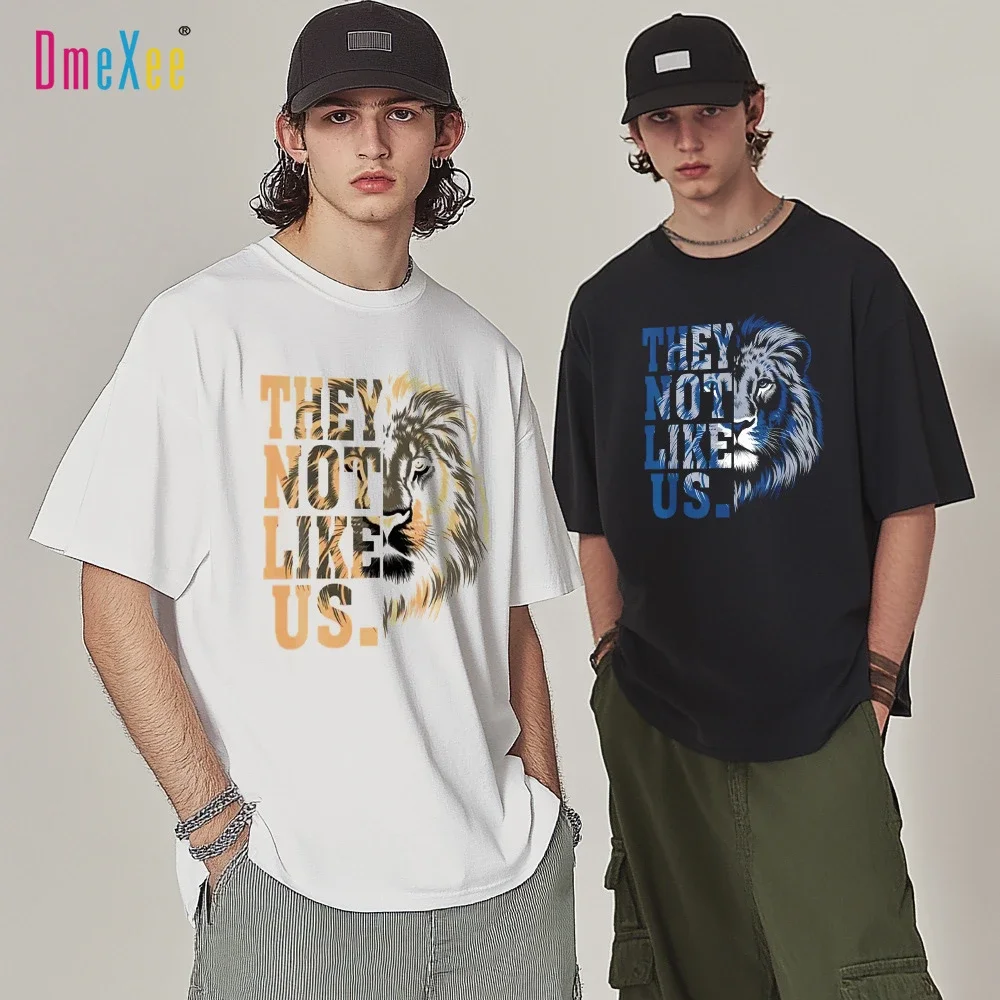 Men's Street Lion Print Tee 2025