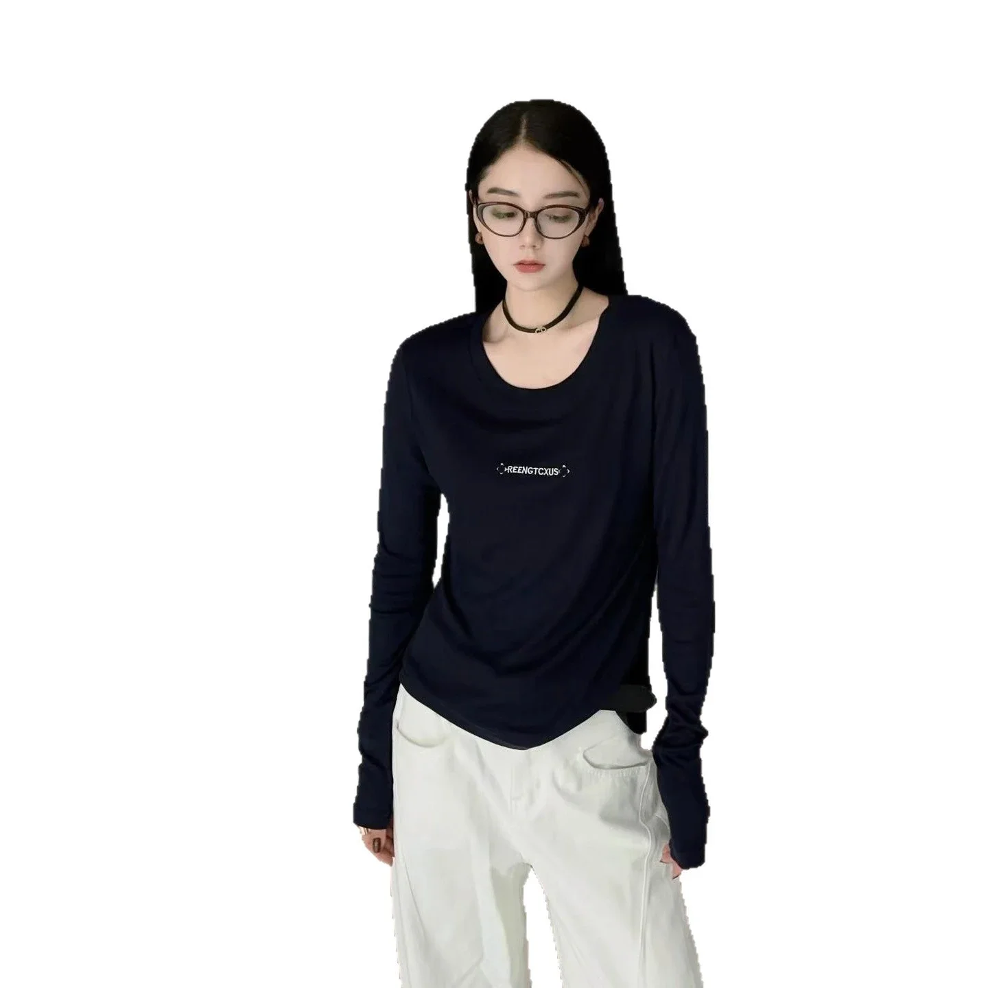 2025 Women's Figure-Flattering Round Neck Top