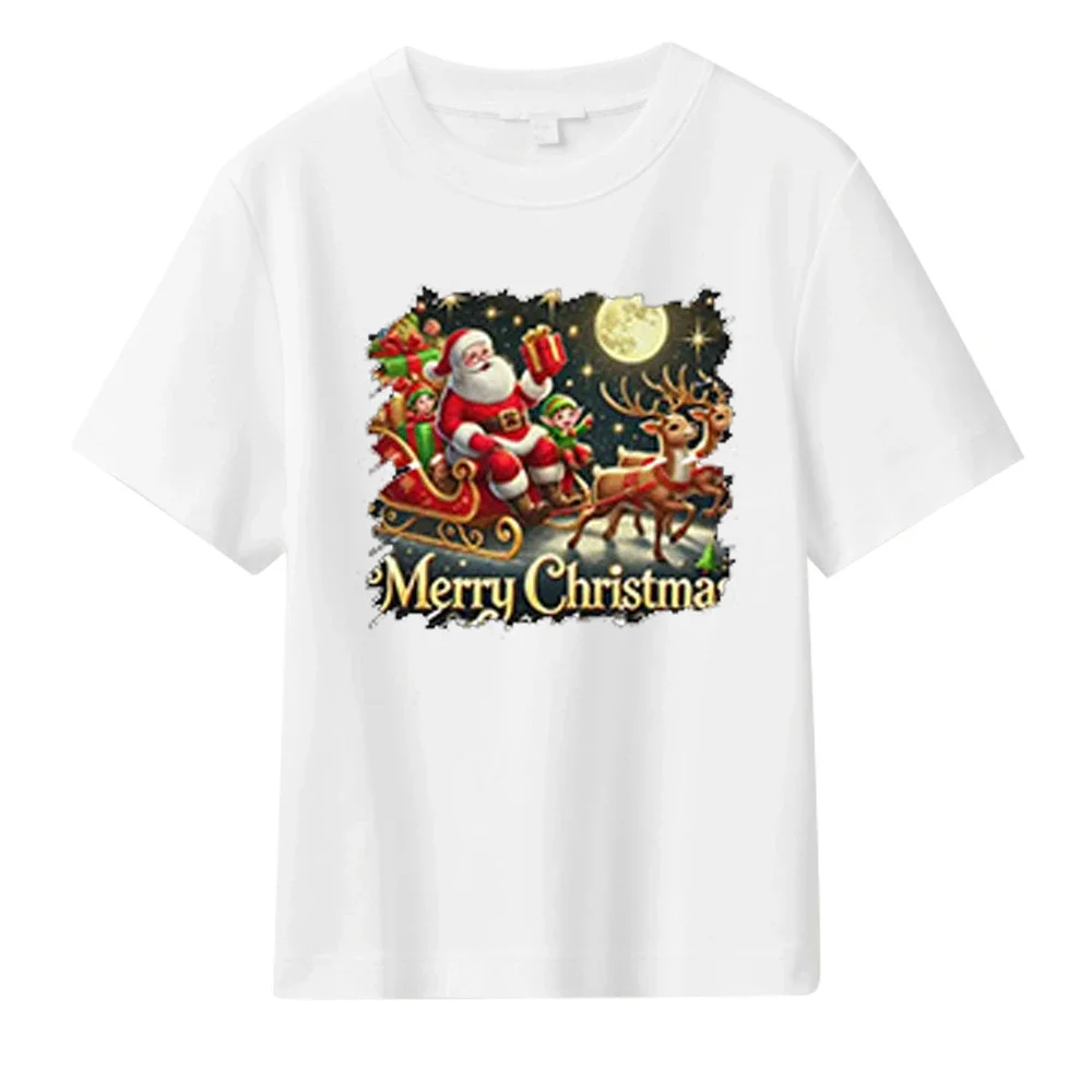 Plus Size Men's Christmas Summer Tee