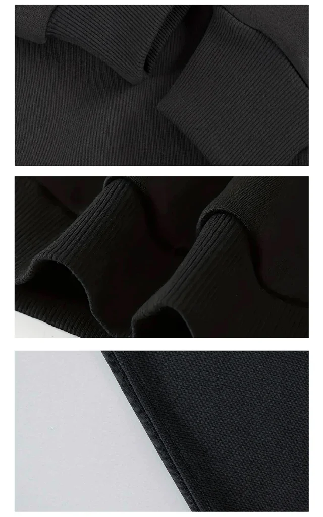 Men's Oversize Printed Crew Neck Sweatshirt Detail
