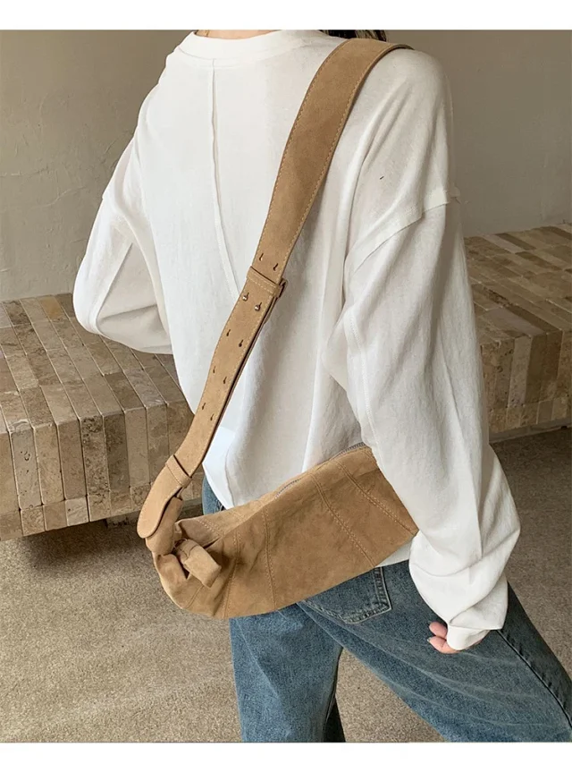 Women's Cotton Loose Long-Sleeve T-Shirt Detail