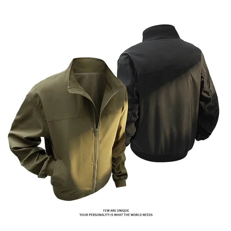 Vintage Loose Men's Flight Jacket