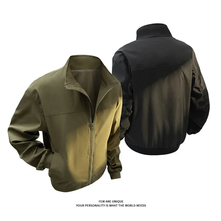 Vintage Loose Men's Flight Jacket