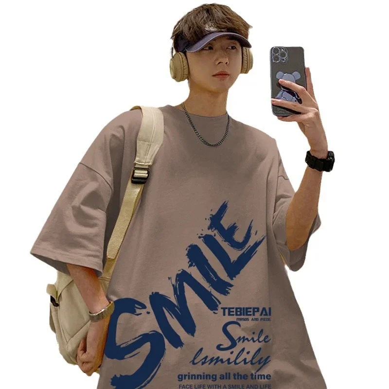 Men's Heavyweight Cotton Summer Graphic Tee