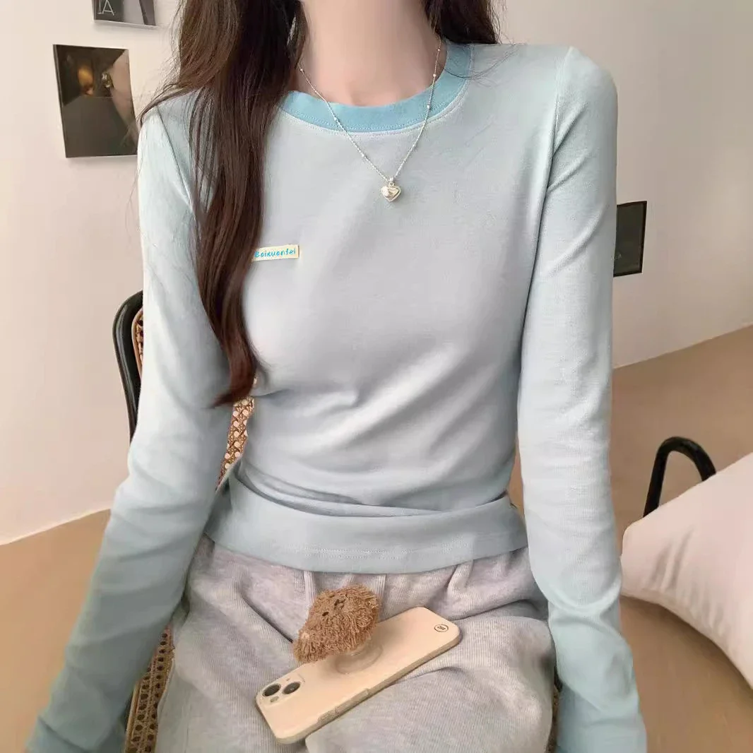 Women's Layered Colorblock Long Sleeve Tee