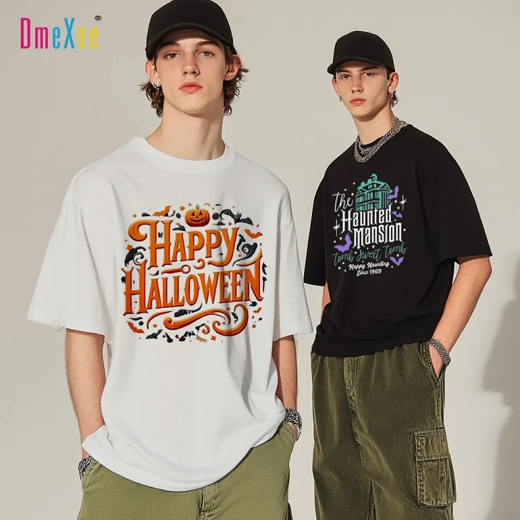 Men's Halloween Graphic Loose Tee
