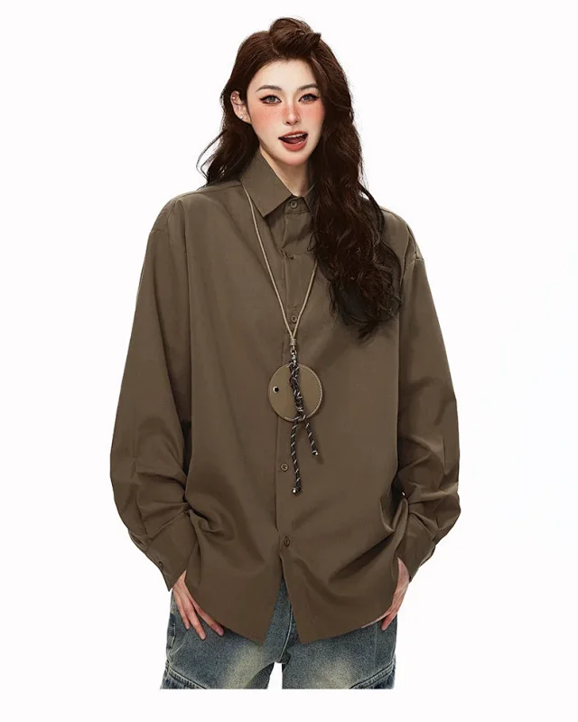 American Vintage Couple's Long Sleeve Shirt Detail